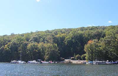 Sail Harbour on candlewood lake